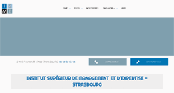 Desktop Screenshot of isme-formation.fr